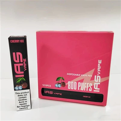 IAS 뜨거운 판매 Vape 펜 퍼프 전자 담배